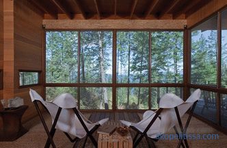 Počitniška hiša v borovem gozdu na pobočju v Montani