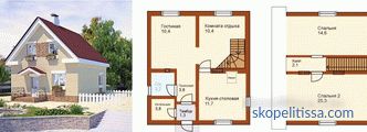 Hiše iz vulture plošče v Moskvi ready-made projektov in cene. Gradnja SIP hiš