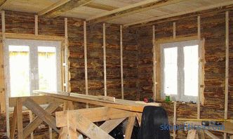 Ogrevanje lesene hiše od znotraj, kako in kaj pravilno izolirati stene, izbira materiala, navodila, fotografije
