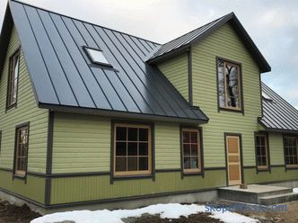 Aluminijasta streha, značilnosti, prednosti in vrste strešnega materiala