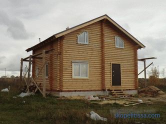 Kaj lahko gradijo leseno hišo, v vrednosti do 1 milijona rubljev