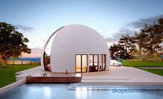 Okrogla streha: Vrste in gradbene tehnologije