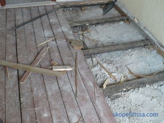 Lesena tla v garaži: tehnološki objekti
