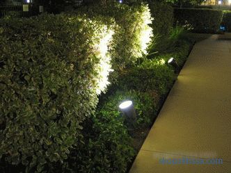 Krajinska osvetlitev - glavne naloge in pravila projekta