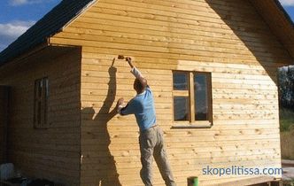 kako barvati leseno hišo zunaj