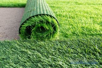 Umetna trava - nakup umetne trave v zvitkih, cena pokritosti v Moskvi