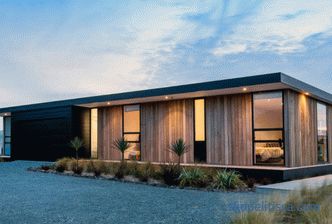 Okvirna hiša s ravno streho: materiali in tehnologija gradnje