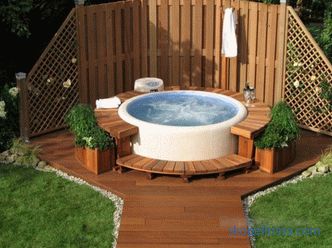 Spa bazeni za vrtnarjenje - značilnosti, prednosti, sorte (stacionarni, prenosni, napihljivi)