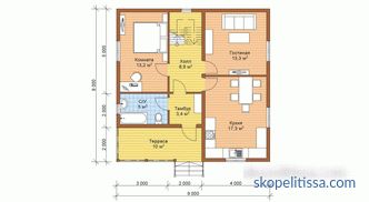 Načrtovanje hiše 9 s 9 s podstrešjem - prednosti in slabosti izbire projekta