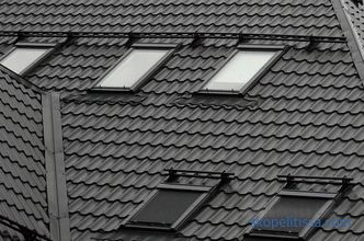 Kovinska streha: sorte, tehnologija gradnje