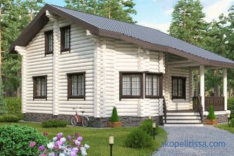 Gradnja hiš iz lepljenega lesa na ključ v Moskvi: projekti in cene