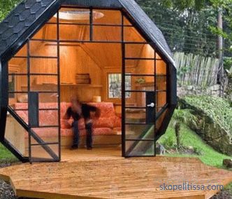 Majhne in mini hiše za udobno življenje: načrtovanje, projekti, notranjost, ureditev
