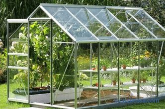 tehnologija izdelave steklenih rastlinjakov, korak za korakom navodila, fotografije
